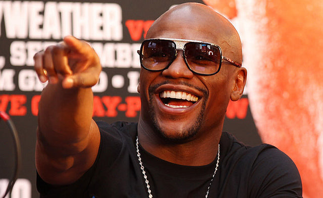 Floyd Mayweather gets birthday cake with his face on a $1,000 bill