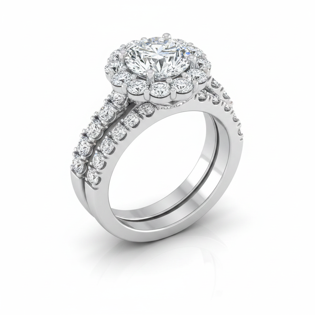The Alannah Matching Wedding Band, Round in Platinum | RockHer