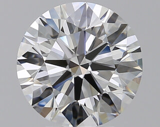 Natural 3.17 Carat Round Diamond