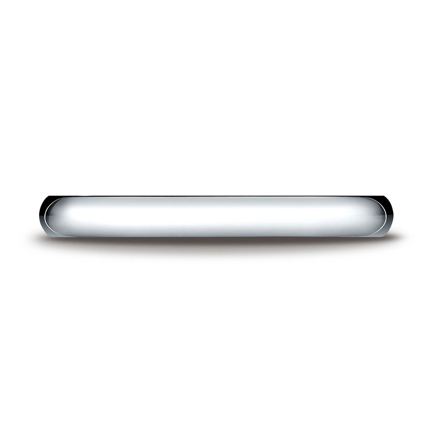 3mm High Dome Comfort-Fit Wedding Band, in Platinum | RockHer