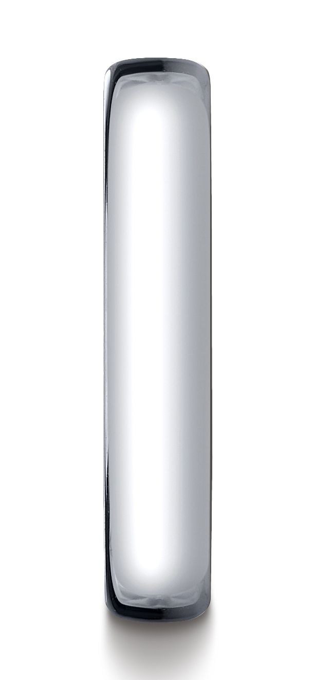 Platinum 8mm Flat Comfort-fit Ring