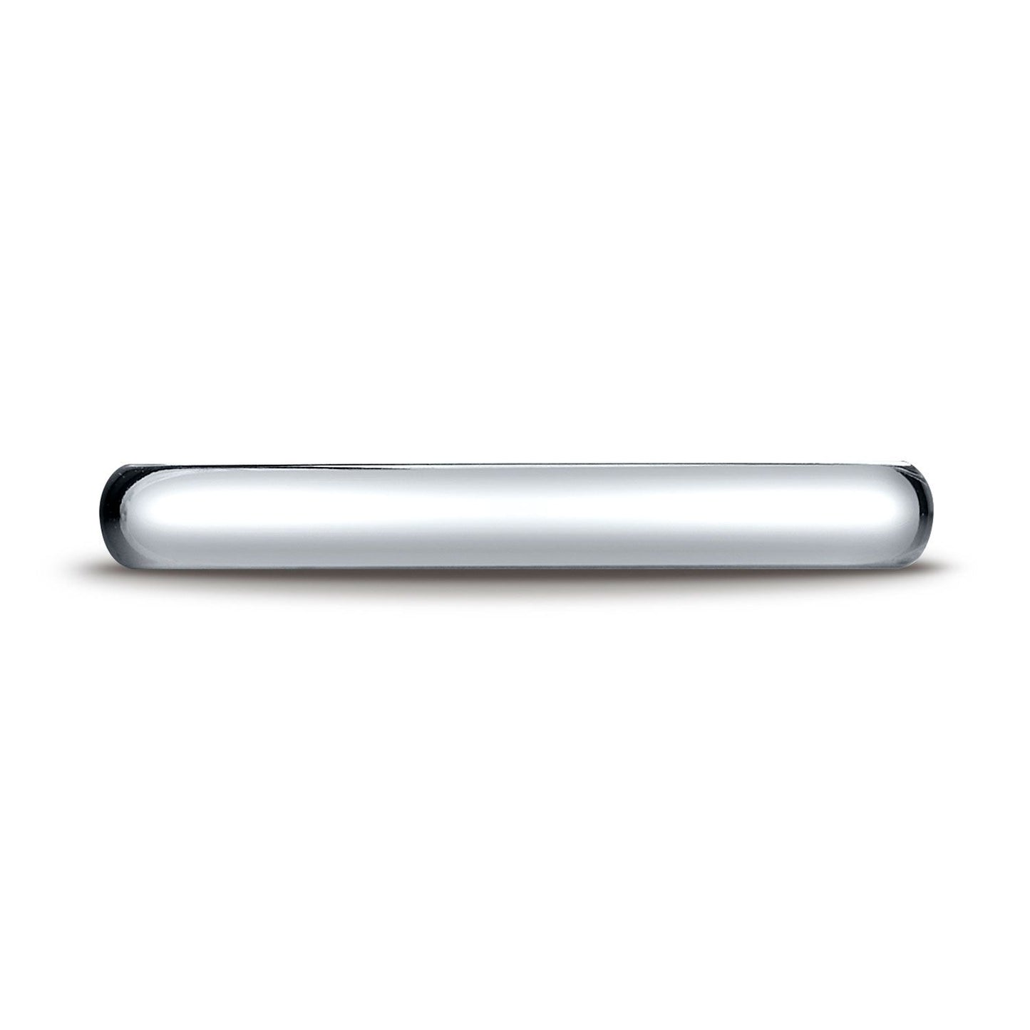 3mm Slightly Domed Super Light Comfort-Fit Wedding Band, in Platinum | RockHer