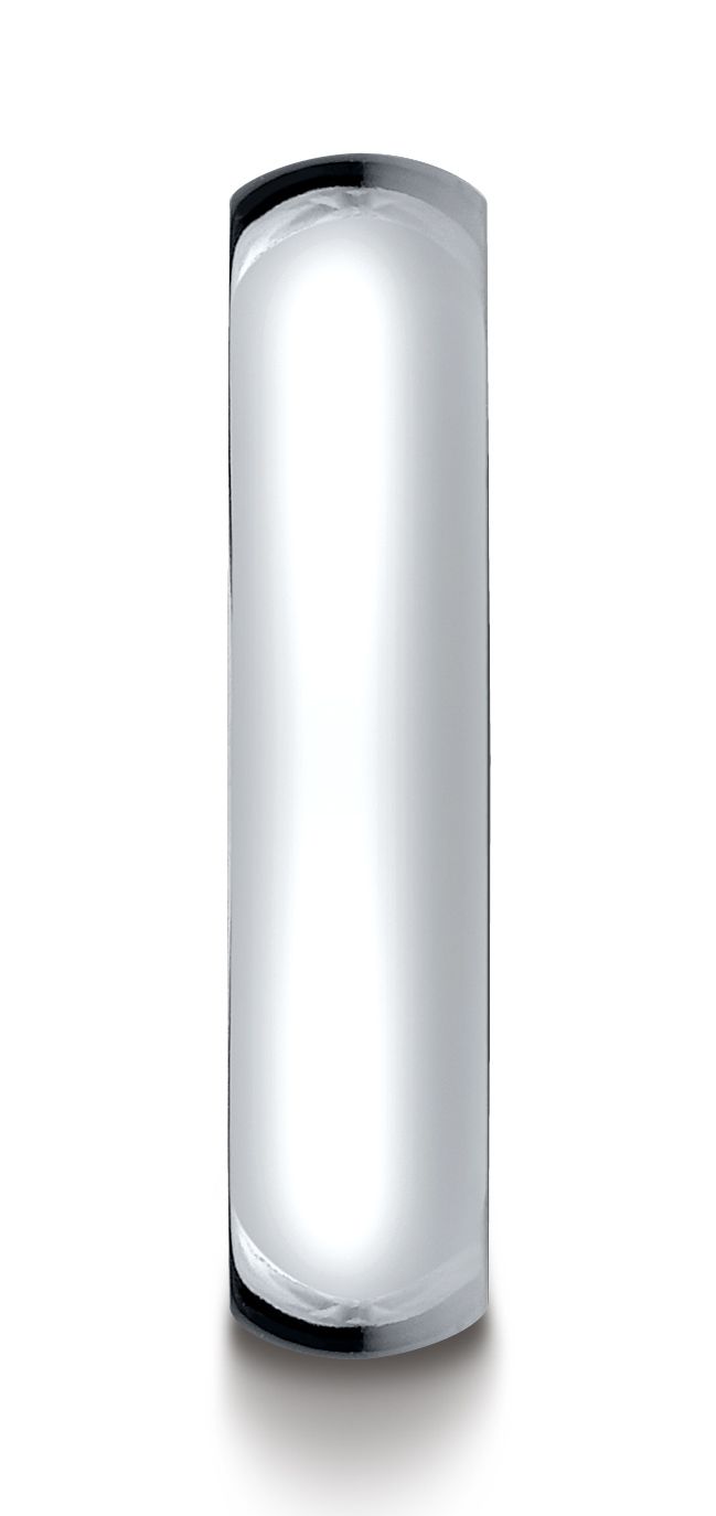 Platinum 5mm Slightly Domed Super Light Comfort-fit Ring