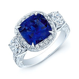 A Comparison between Wedding Rings with Diamonds and Sapphires