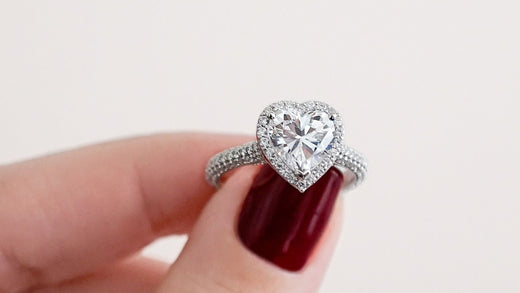 Finding the Best Heart-Cut Engagement Rings: A Guide