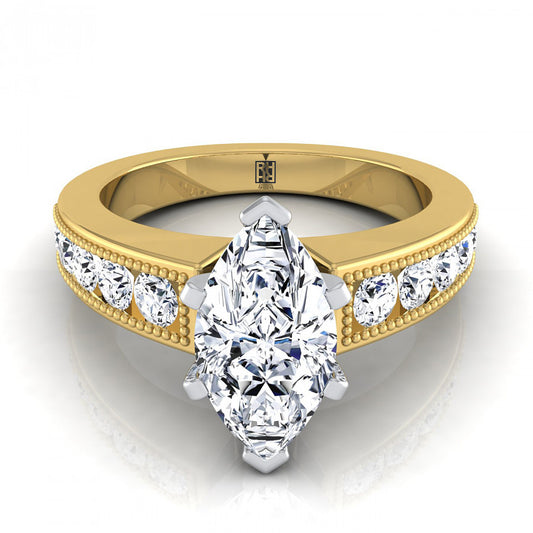 The Ideal Settings for Marquise Cut Diamonds