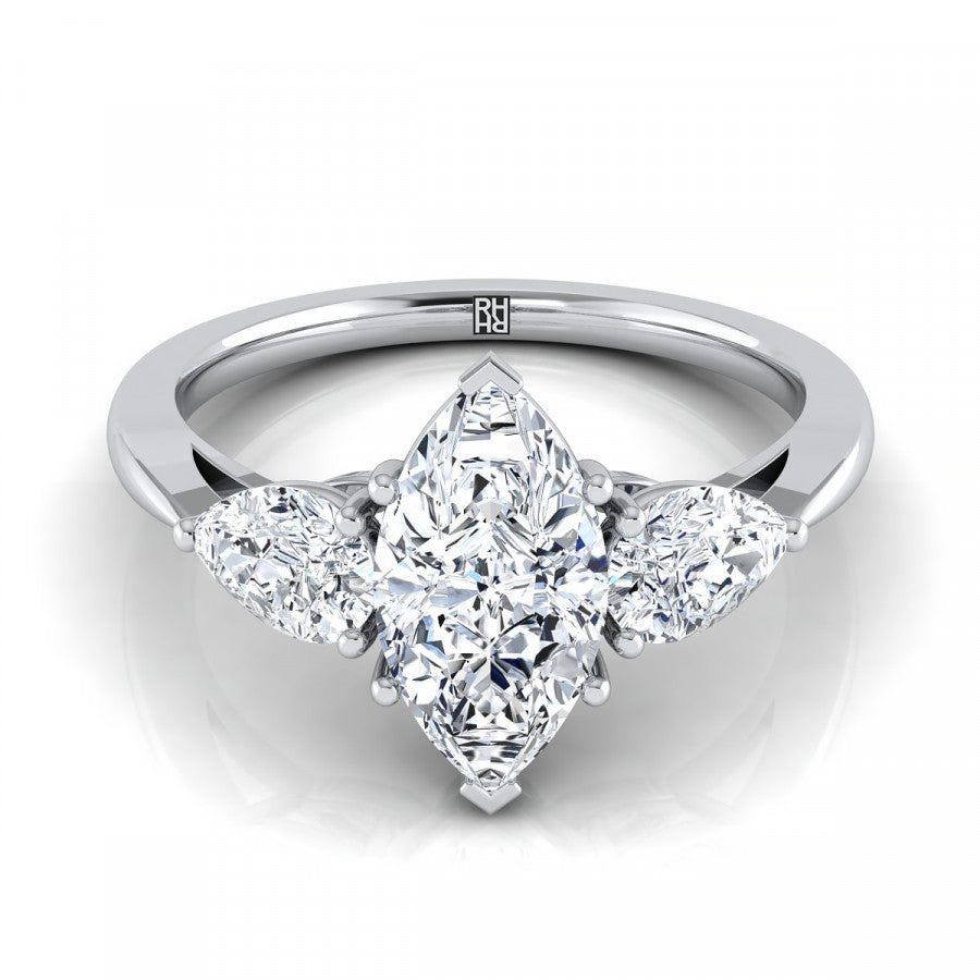 The Upsides of Choosing Marquise Shaped Diamond Engagement Rings