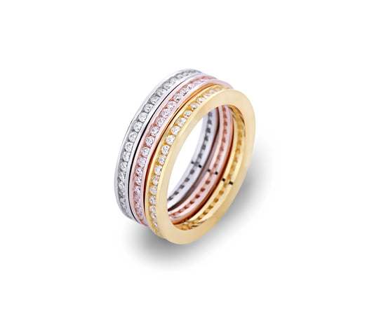 An Ultimate Guide to Colored Diamond Wedding Ring Sets