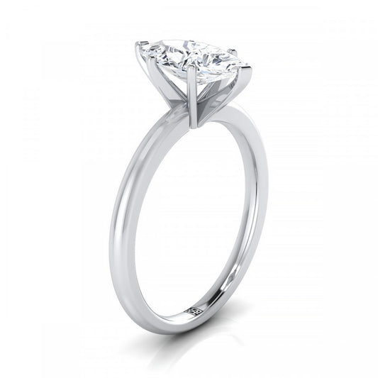 Why Buy Diamond Rings with White Gold Prongs?