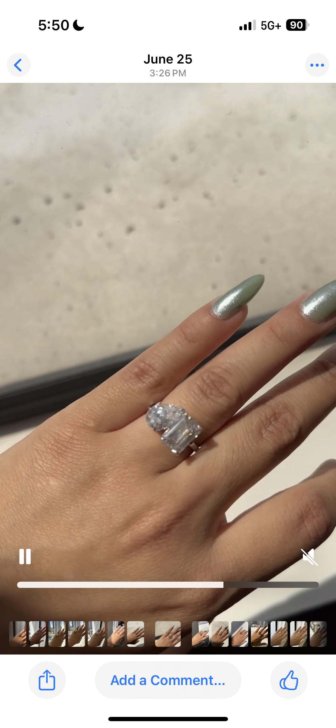 Custom Toi et Moi Ring (setting only) in Gold or Platinum with Your Choice of Diamonds and Comfort Band