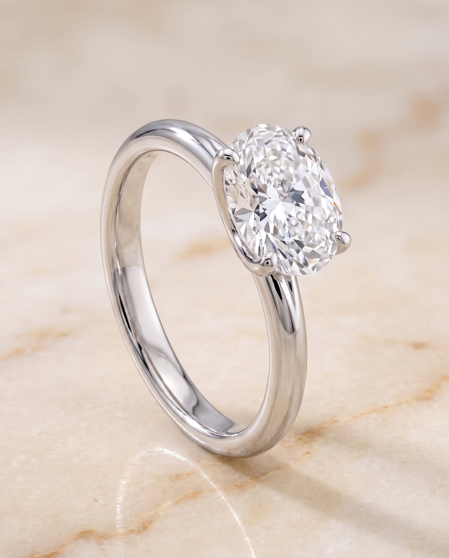 The Spring Engagement Ring, made to order in our Los Angeles atelier