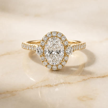 Ivy Select Oval 18K Yellow Gold