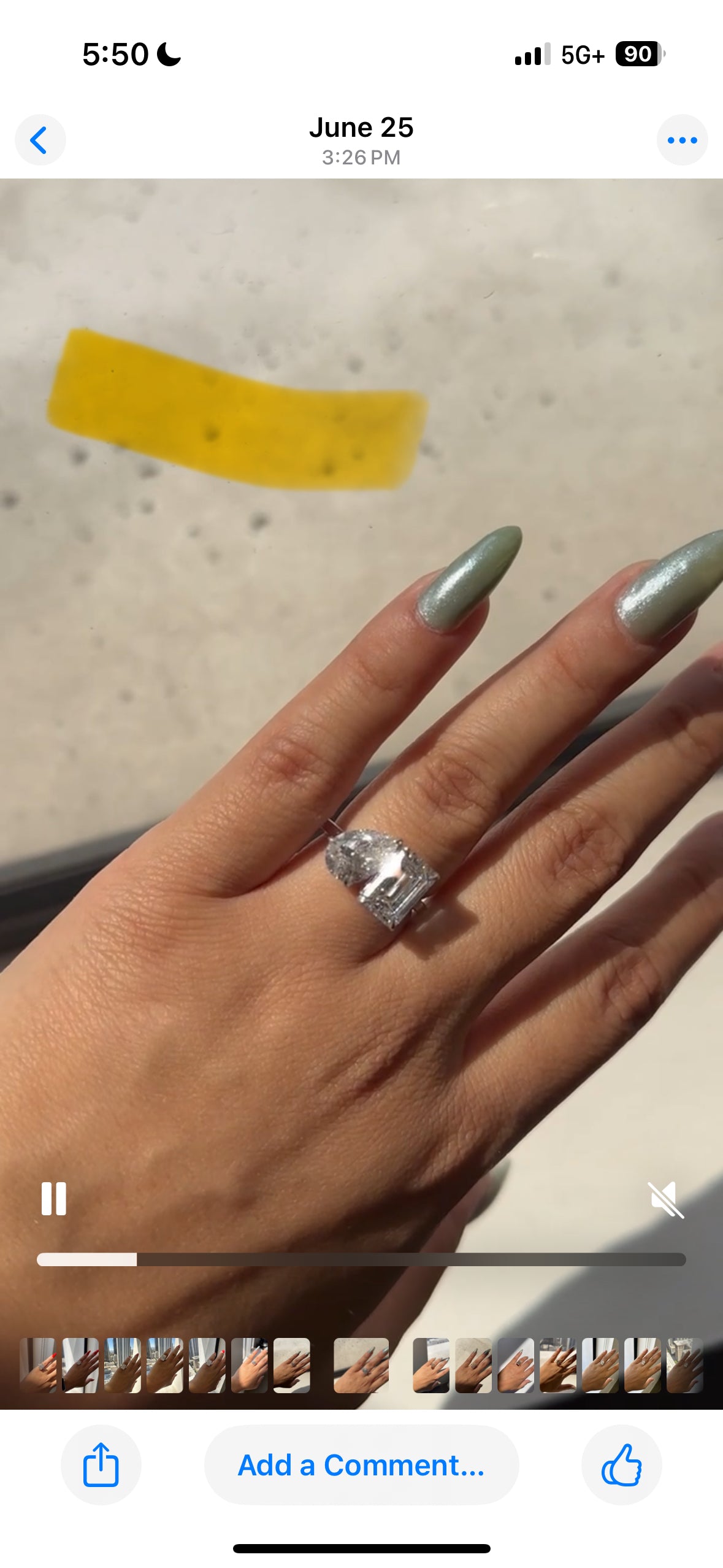 Custom Toi et Moi Ring (setting only) in Gold or Platinum with Your Choice of Diamonds and Comfort Band