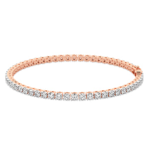 Lab Grown Diamond Tennis Bracelet, EFG/VS, IGI Certified (3, 15ctw), photo 4 | RockHer