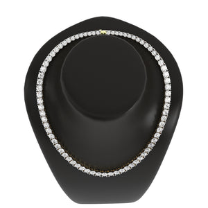 Riviera Lab Grown Diamond Tennis Necklace EFG Color, VS Clarity, IGI Certified (5-25ctw) – view 5 | RockHer