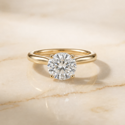 Gladys Select Round 18K Yellow Gold