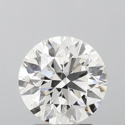 Lab Created 3.36 Carat F VS1 w/ H+A