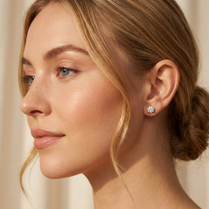 Martini Lab Diamond Stud Earrings | Round Brilliant, DEF VS Ideal Cut, IGI Certified, photo 4 | RockHer