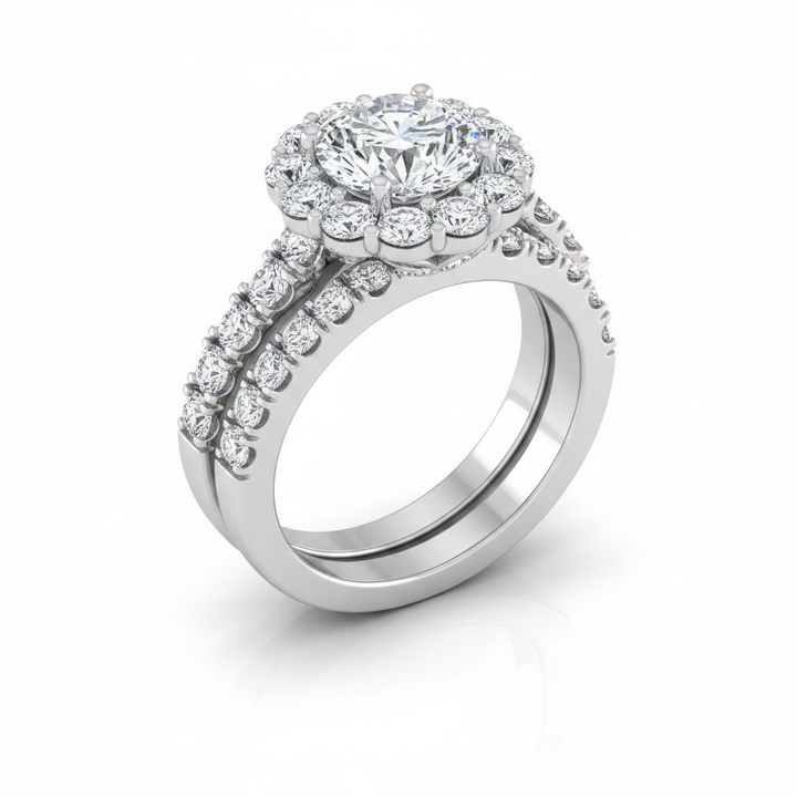 The Alannah Matching Wedding Band, Round in Platinum | RockHer