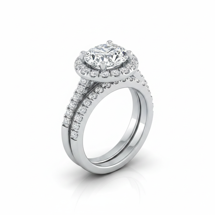The Calliope Matching Wedding Band, Oval in Platinum | RockHer