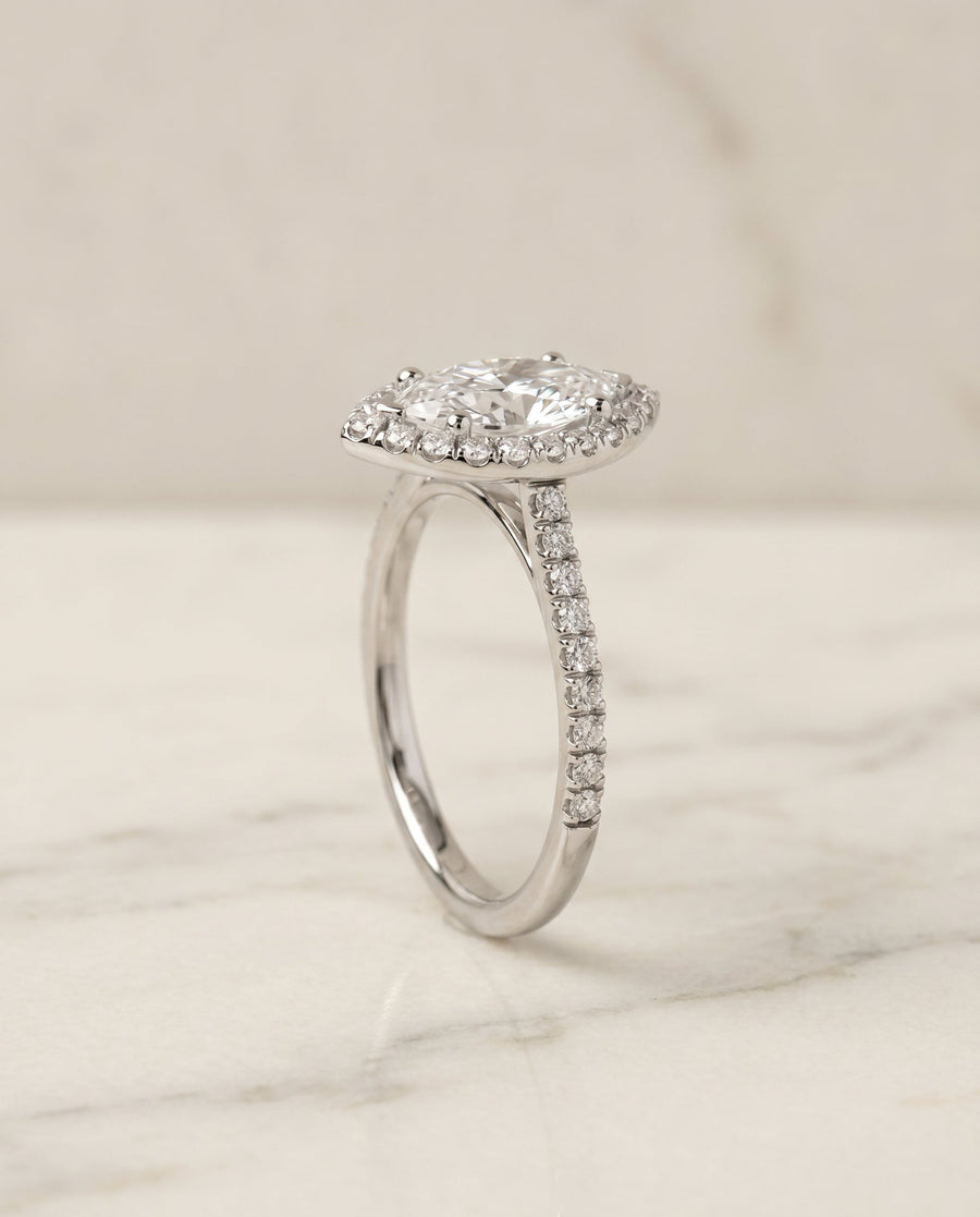 The Sade Select Engagement Ring, made to order in our Los Angeles atelier
