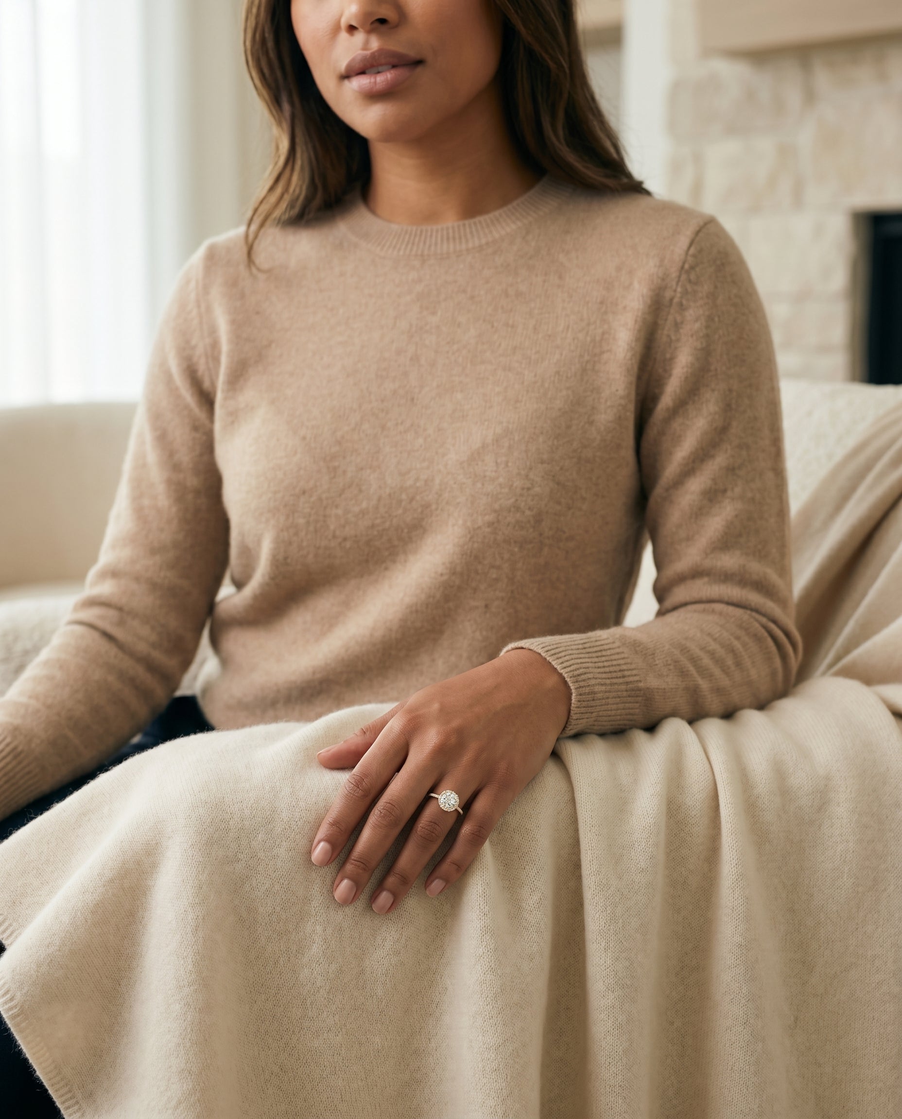 Made to order: The Taylor round engagement ring setting in 18K Yellow Gold | RockHer