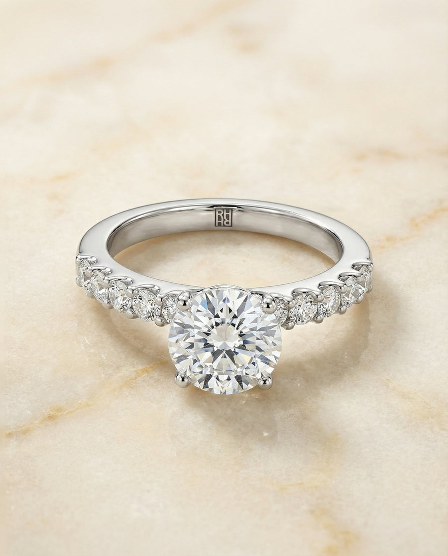The  Select Engagement Ring, made to order in our Los Angeles atelier