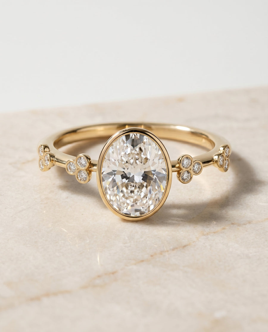 The Miley Select Engagement Ring, made to order in our Los Angeles atelier