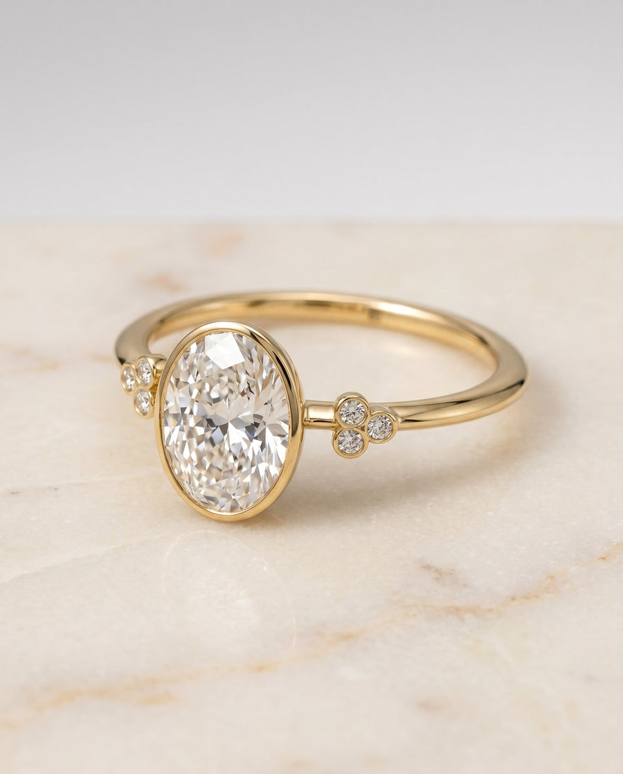The Selena Select Engagement Ring, made to order in our Los Angeles atelier