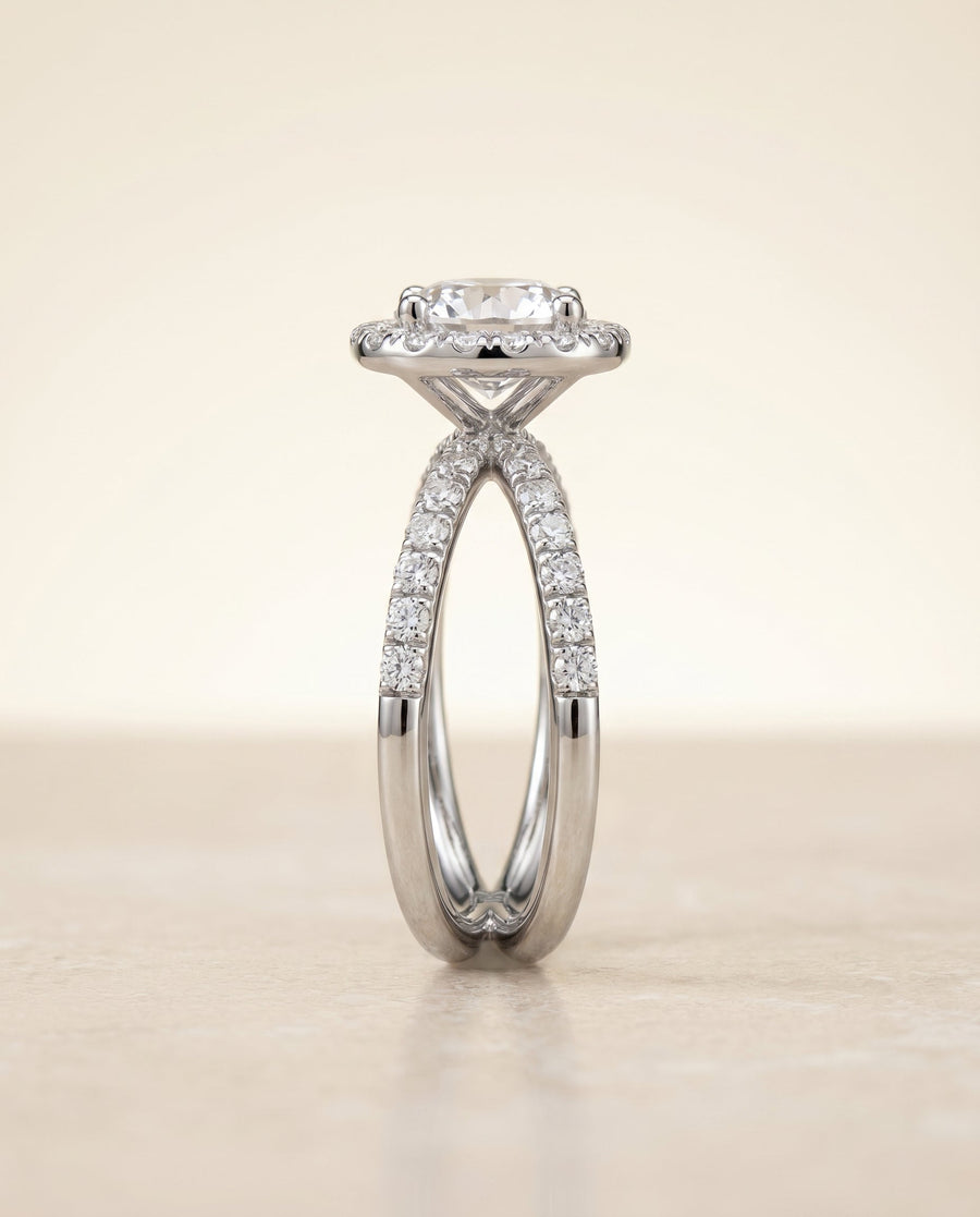 The Joan Select Engagement Ring, made to order in our Los Angeles atelier