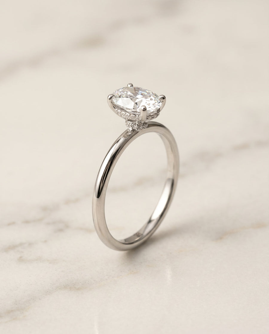 The Dolly Select Engagement Ring, made to order in our Los Angeles atelier