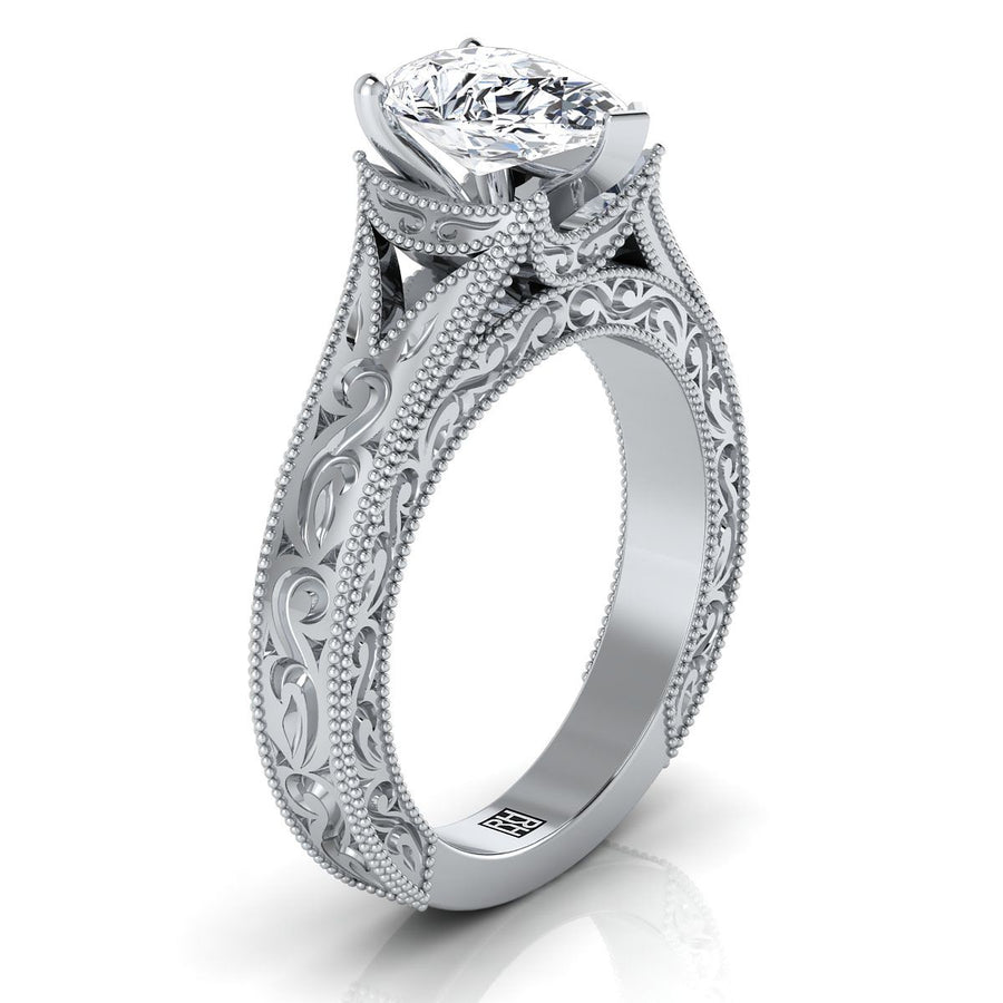 The Janis Select Engagement Ring, made to order in our Los Angeles atelier