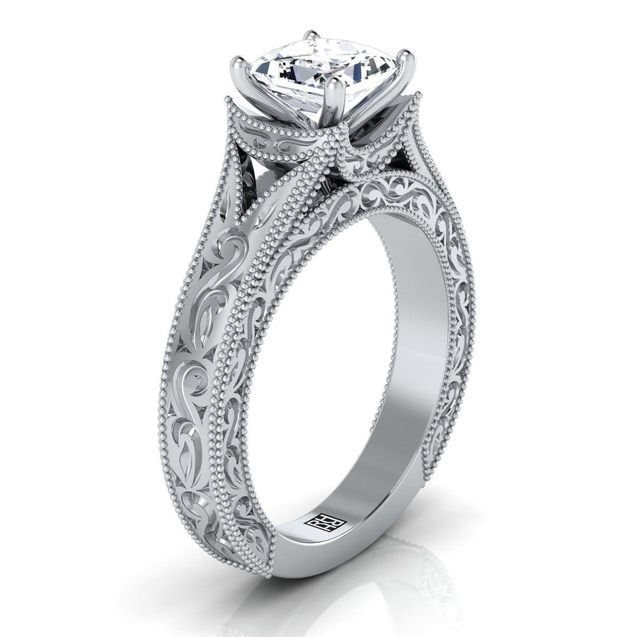 The Janis Select Engagement Ring, made to order in our Los Angeles atelier