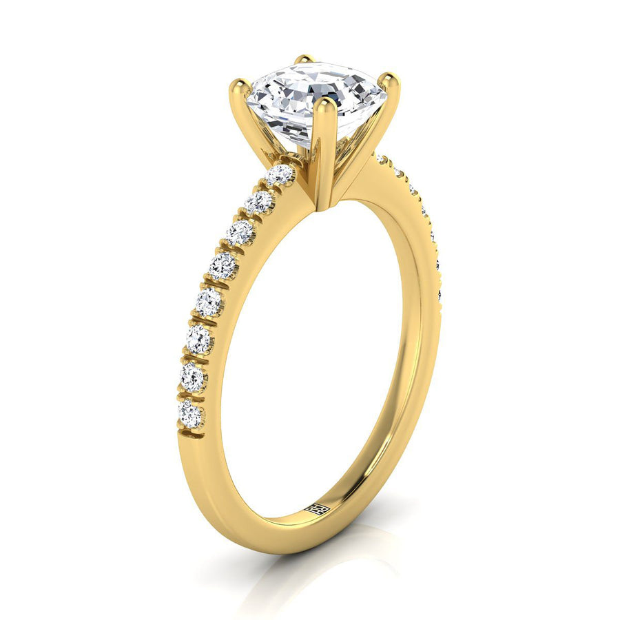 The Norah Select Engagement Ring, made to order in our Los Angeles atelier