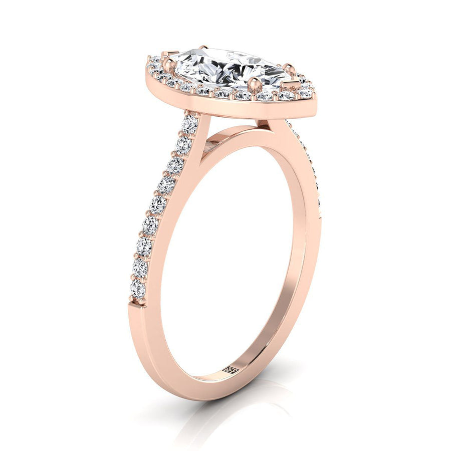 The Taylor Engagement Ring, made to order in our Los Angeles atelier