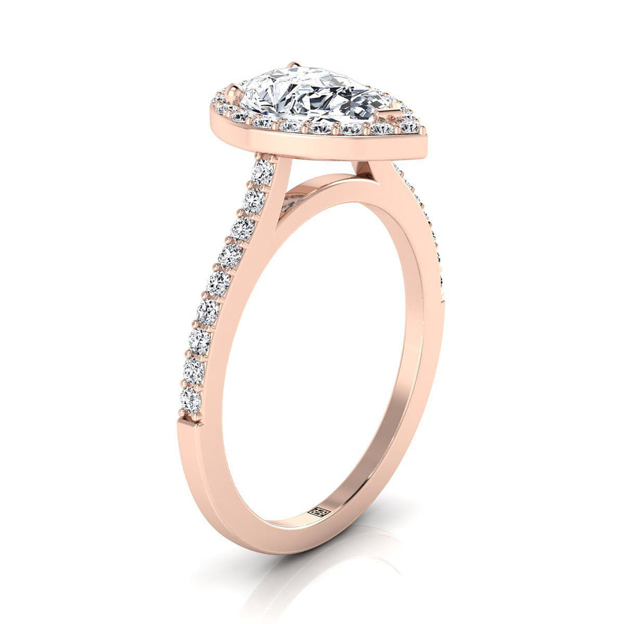 The Taylor Engagement Ring, made to order in our Los Angeles atelier