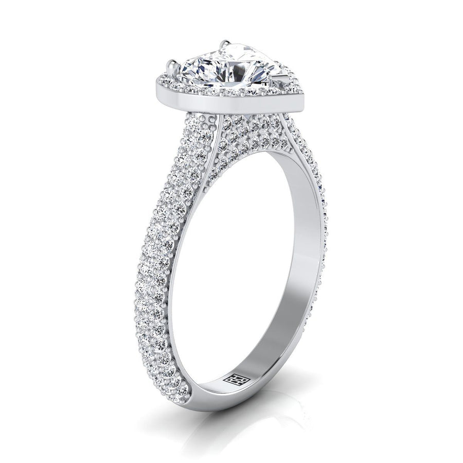 The Ella Engagement Ring, made to order in our Los Angeles atelier