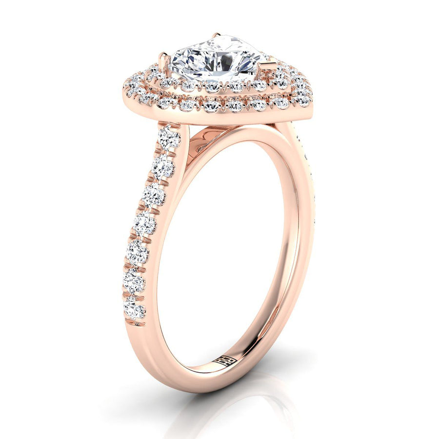 The Whitney Select Engagement Ring, made to order in our Los Angeles atelier