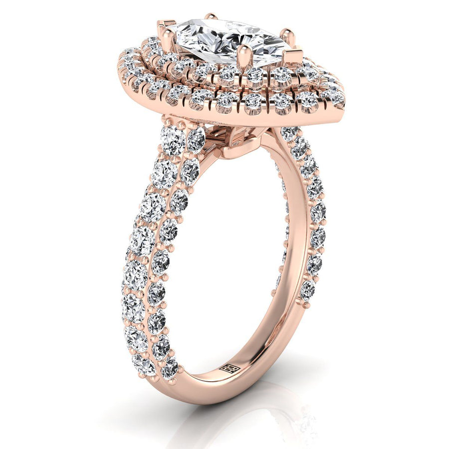 The Dinah Select Engagement Ring, made to order in our Los Angeles atelier
