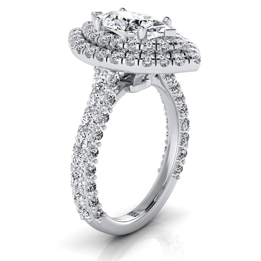 The Dinah Select Engagement Ring, made to order in our Los Angeles atelier