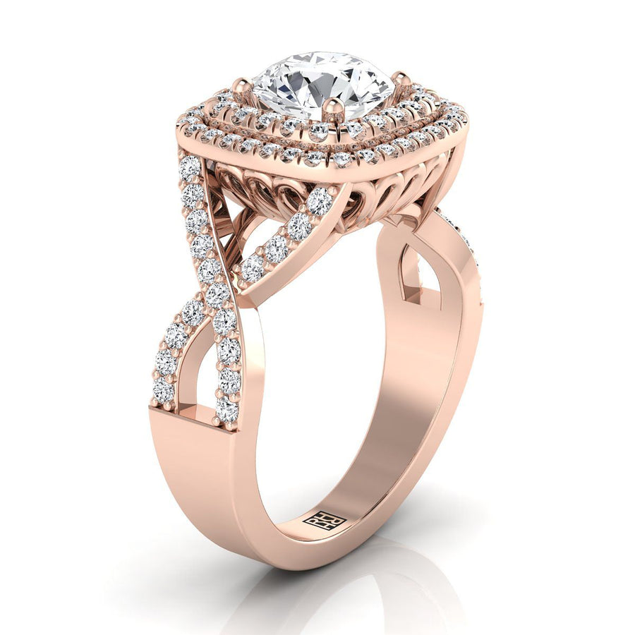 The Macy Engagement Ring, made to order in our Los Angeles atelier