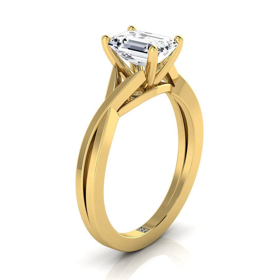 The Priscilla Engagement Ring, made to order in our Los Angeles atelier