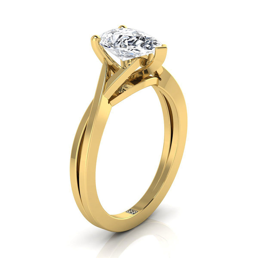 The Priscilla Select Engagement Ring, made to order in our Los Angeles atelier