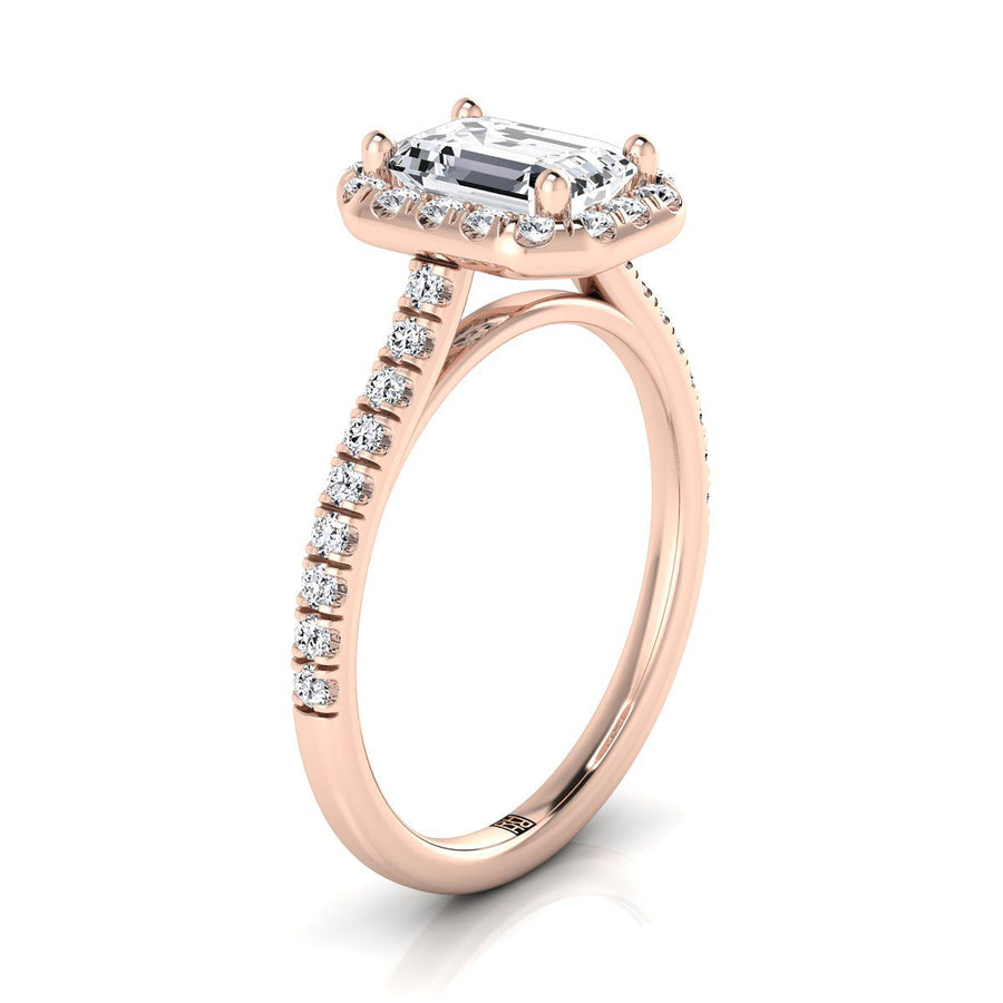 The Sade Engagement Ring, made to order in our Los Angeles atelier