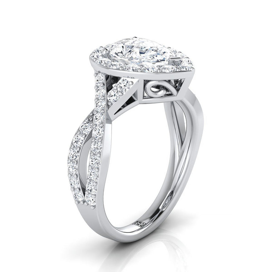 The Melody Select Engagement Ring, made to order in our Los Angeles atelier