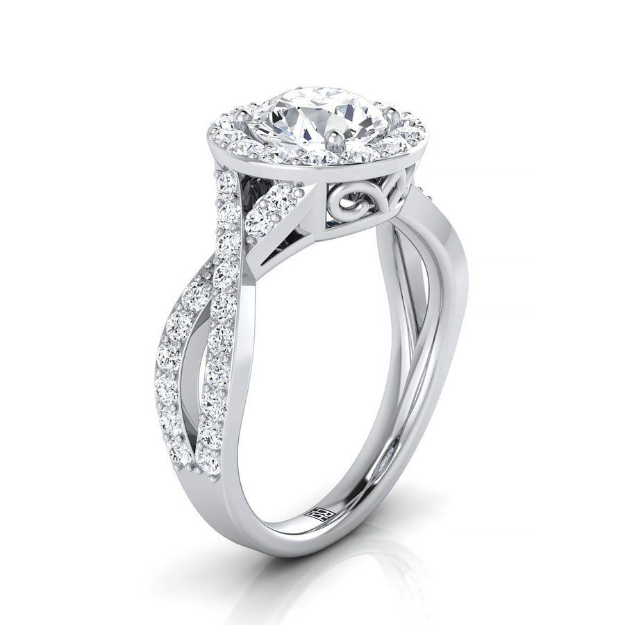 The Melody Engagement Ring, made to order in our Los Angeles atelier