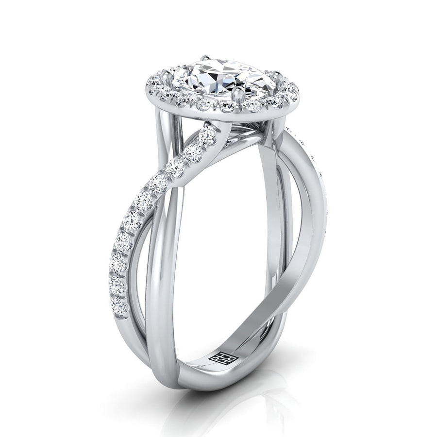 The Harmony Engagement Ring, made to order in our Los Angeles atelier