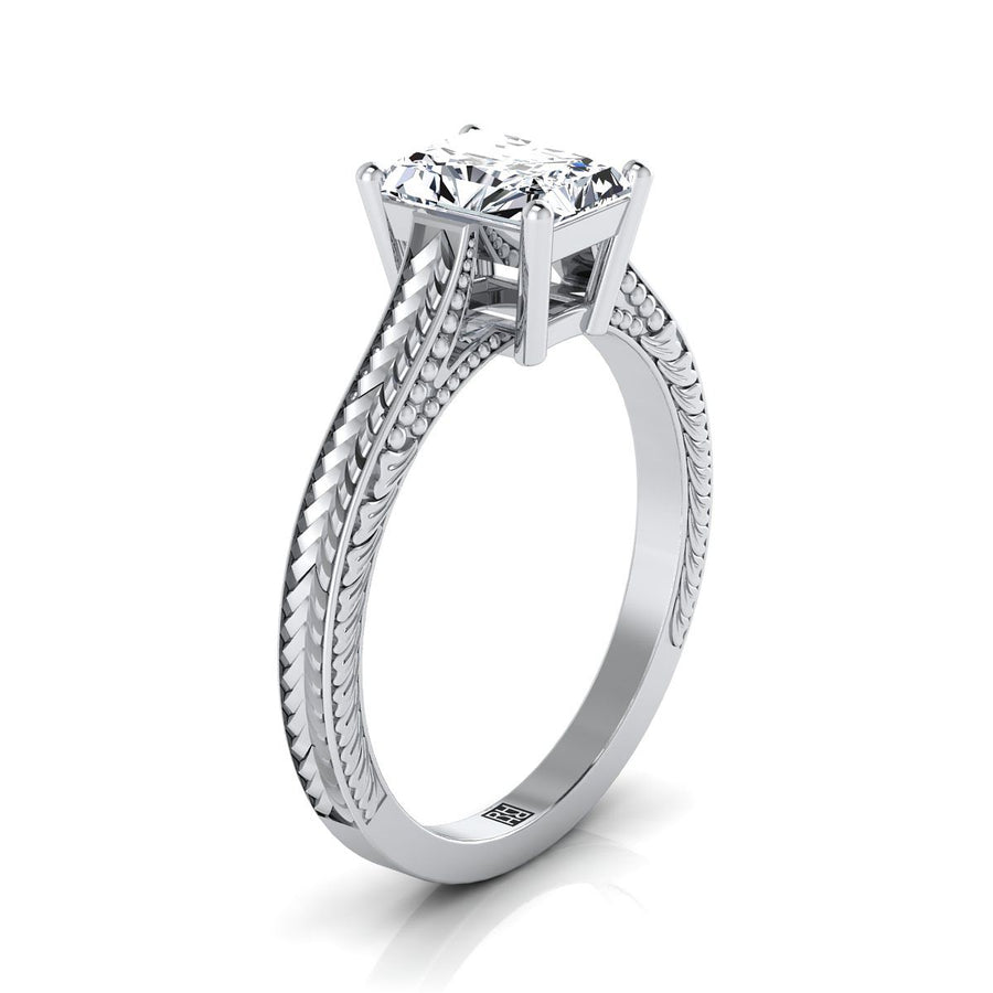 The Aida Select Engagement Ring, made to order in our Los Angeles atelier