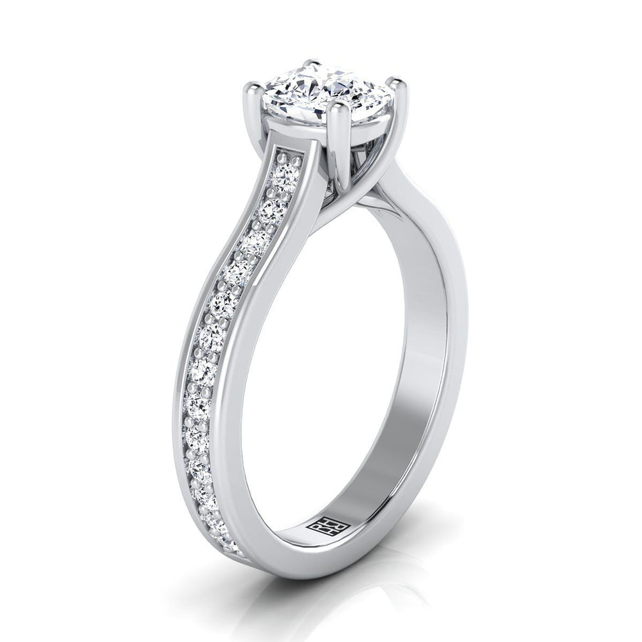 The Celesta Select Engagement Ring, made to order in our Los Angeles atelier