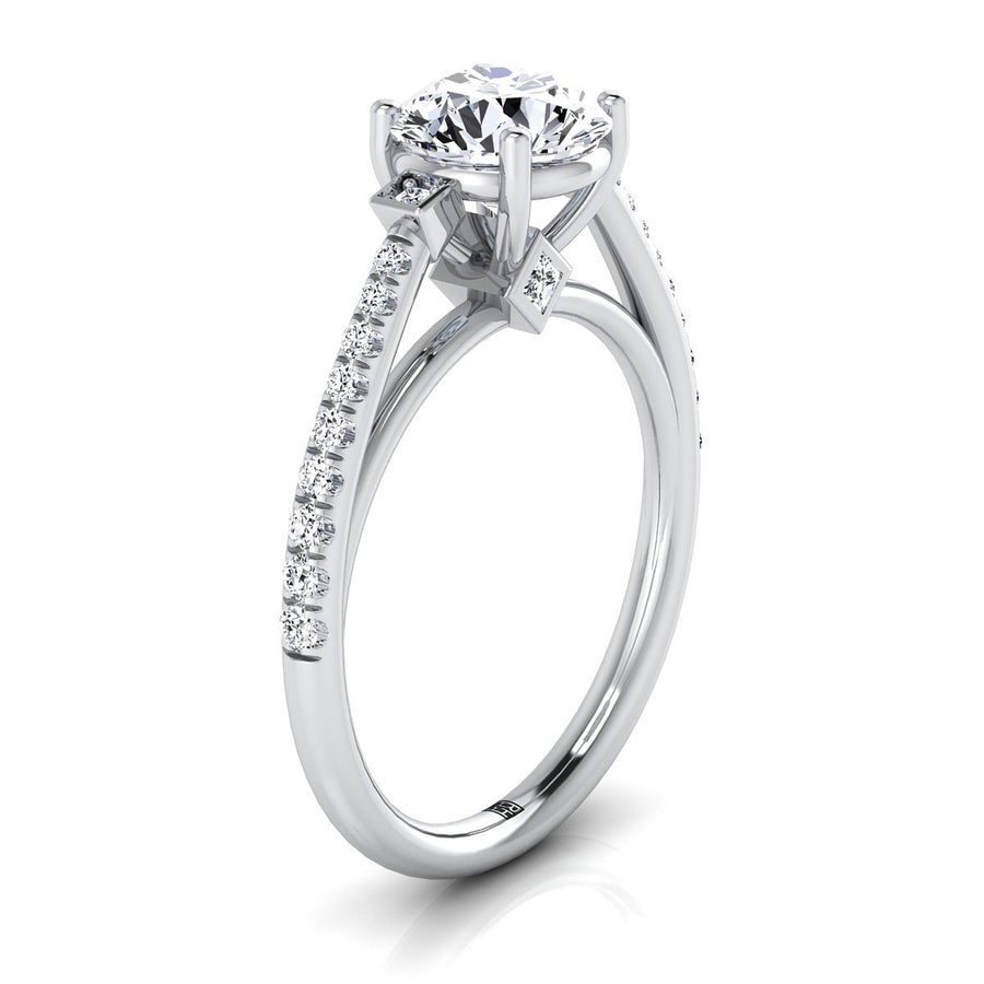 The Demi Engagement Ring, made to order in our Los Angeles atelier